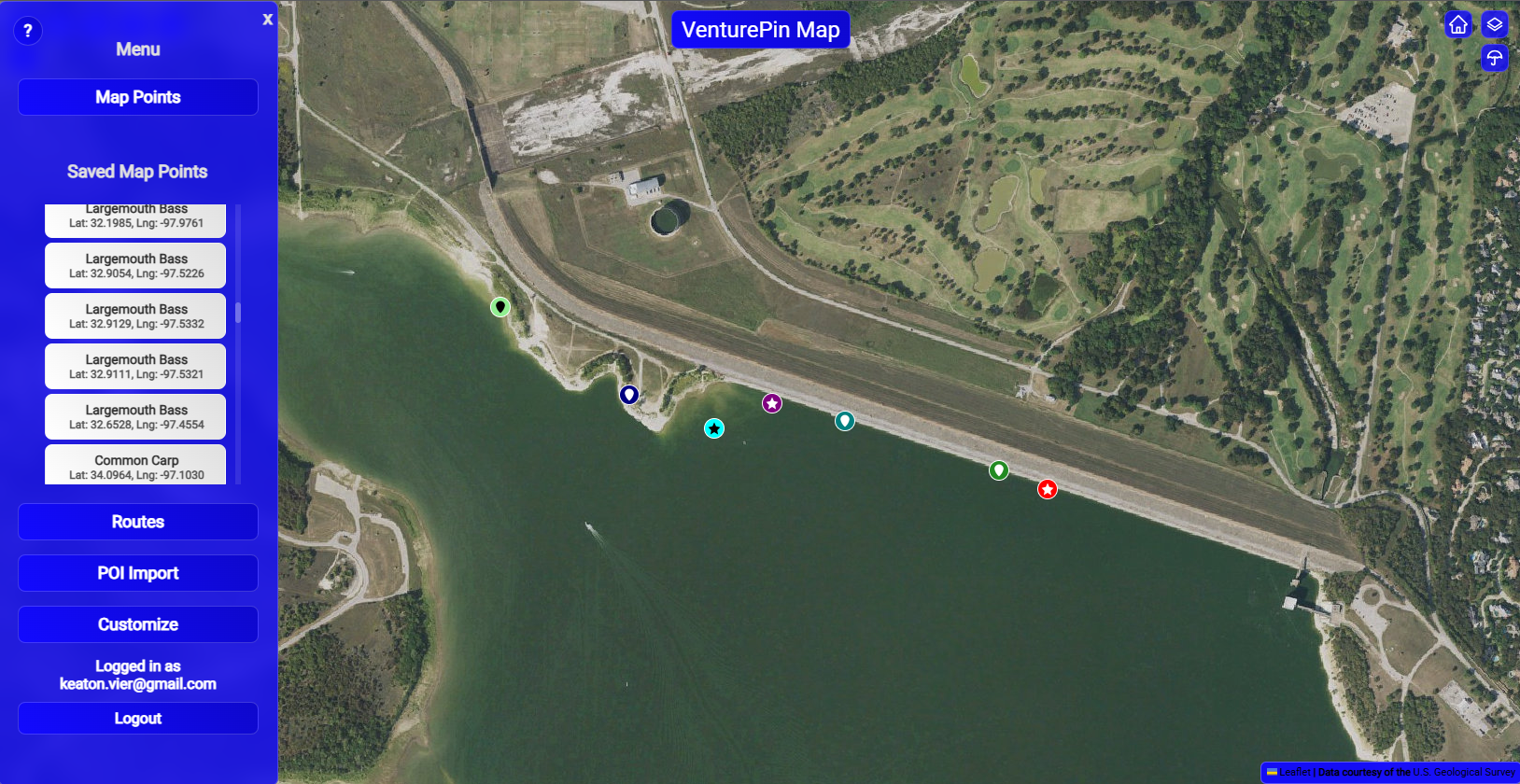 POI Management Interface